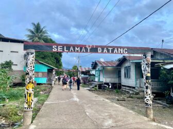 Street scene in Borneo