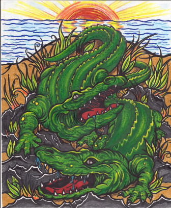 View all of the Semifinalist entries in the 2015 Saving Endangered Species Youth Art Contest here.
