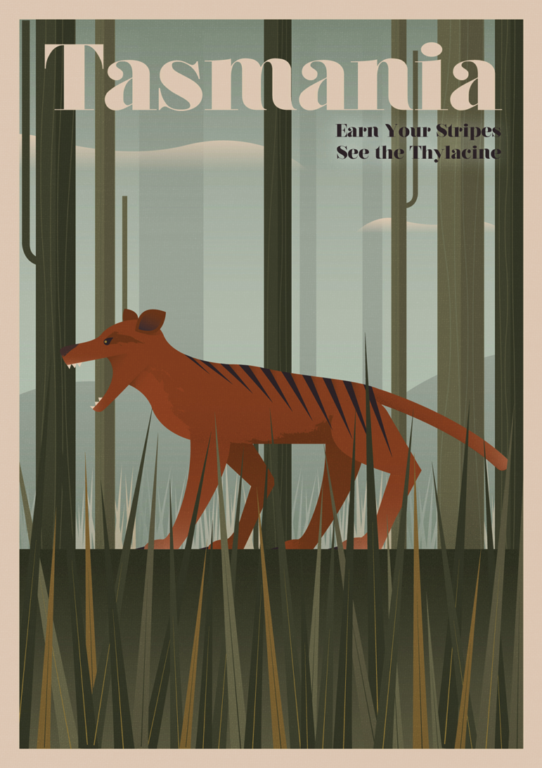 Thylacine (Tasmanian Tiger)